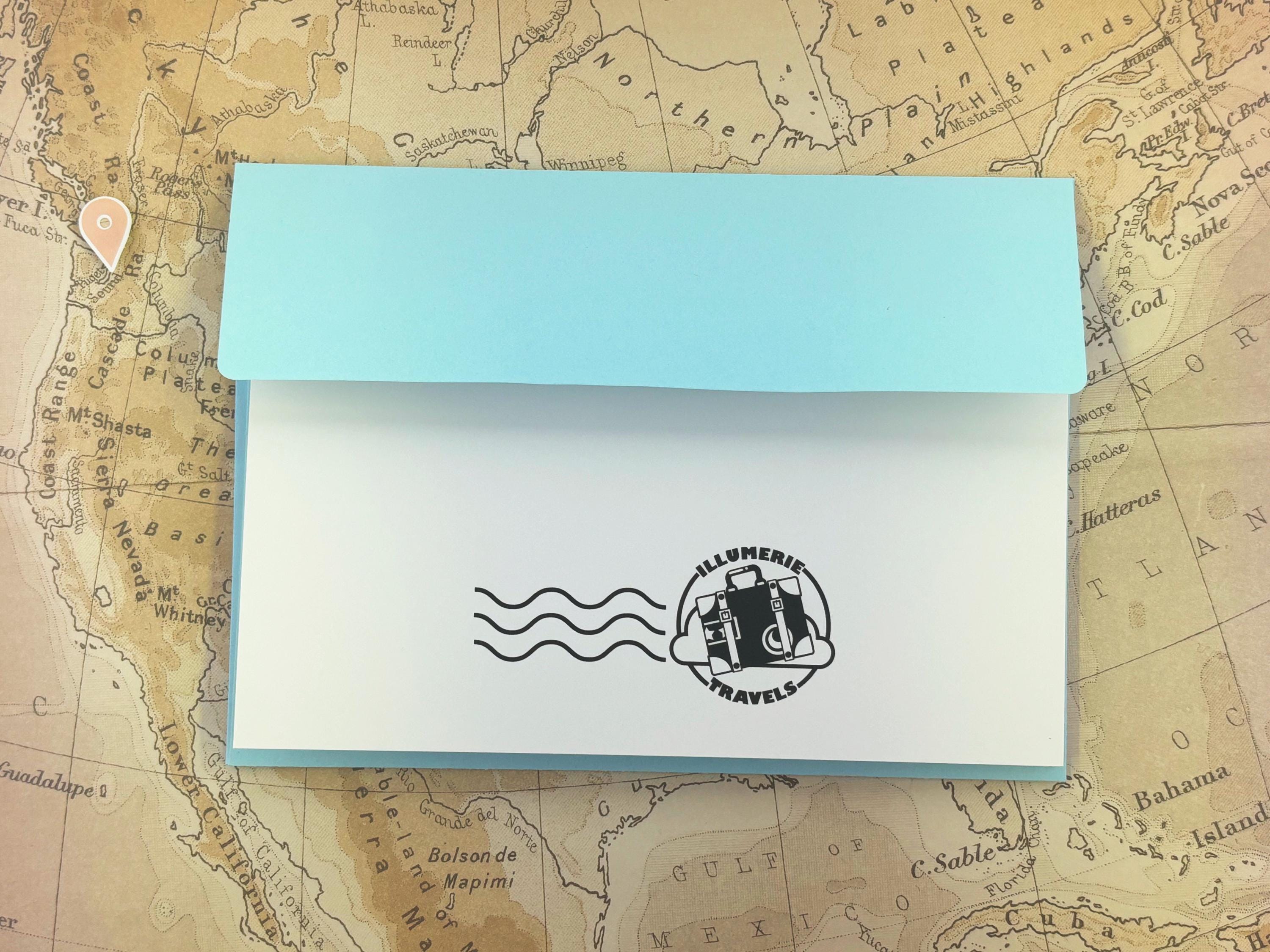 Foggy Bainbridge Island Seattle Harbor Folded Greeting Card