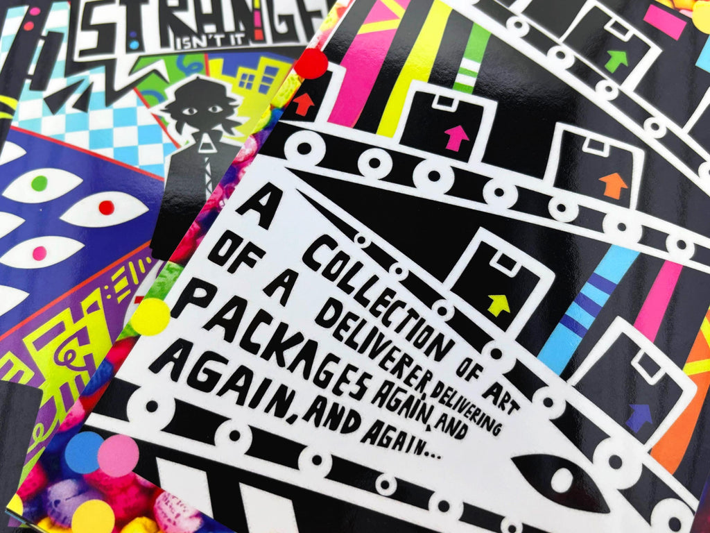 Strange Isnt It Huevember Multimedia Zine Funky Existential Deliveryman