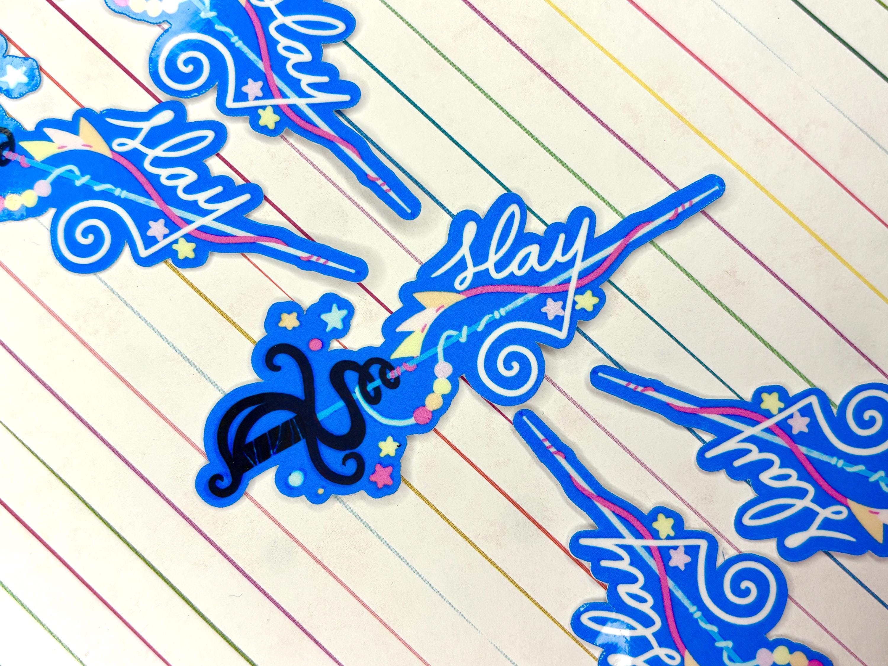 Slay!! Fantasy Sword Sticker