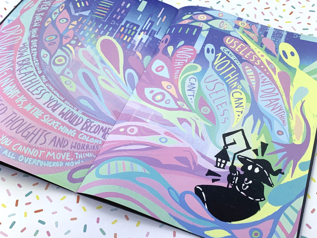 The Lamplighter Storybook | Original Illustrated Storybook Exploring Fear