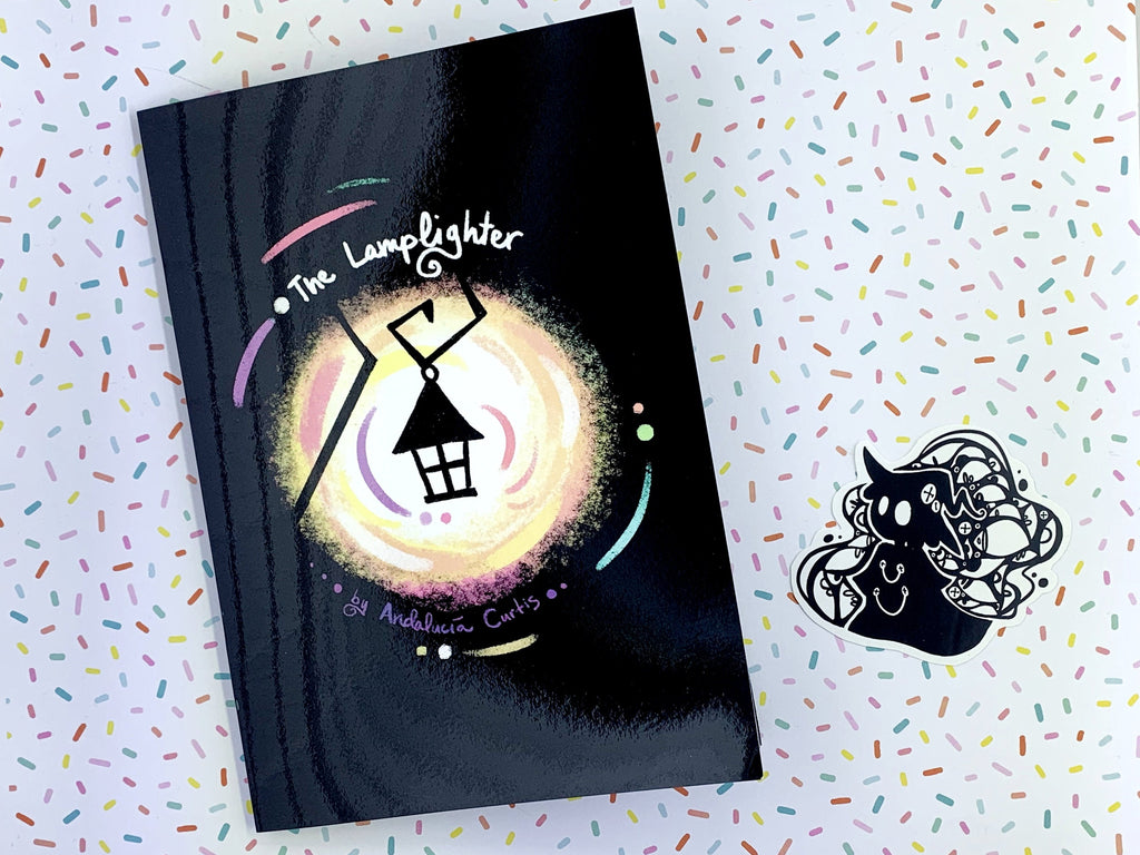 The Lamplighter Storybook PDF | Original Illustrated Storybook Exploring Fear Digital Download