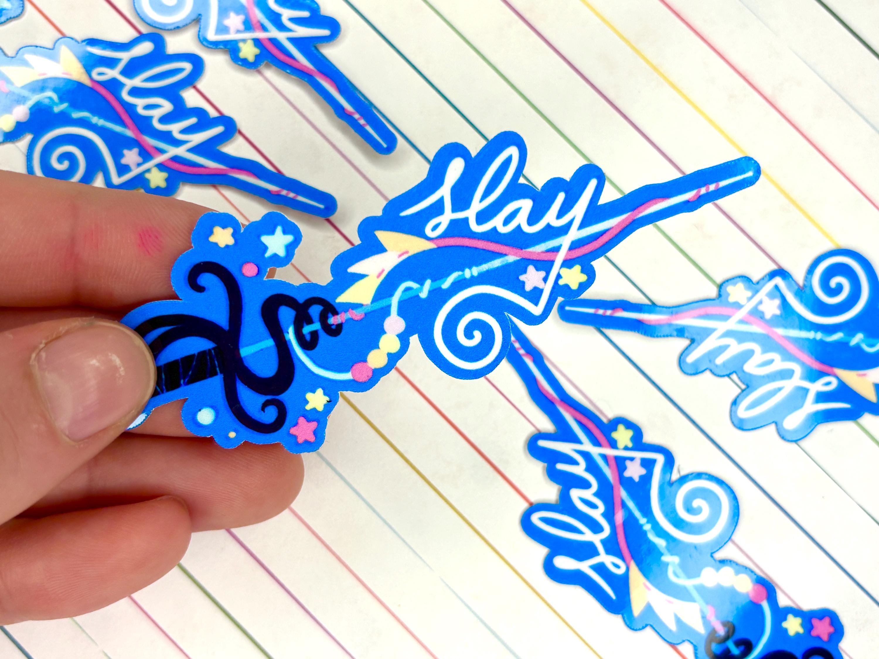 Slay!! Fantasy Sword Sticker