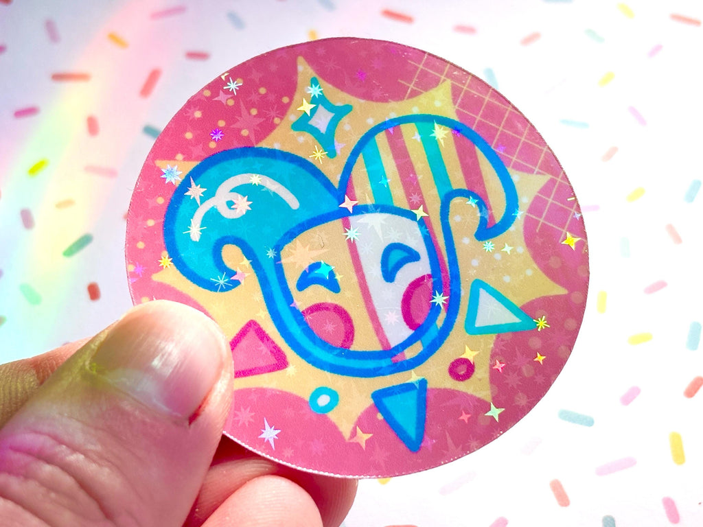 Clowncore Jester Vinyl Stickers