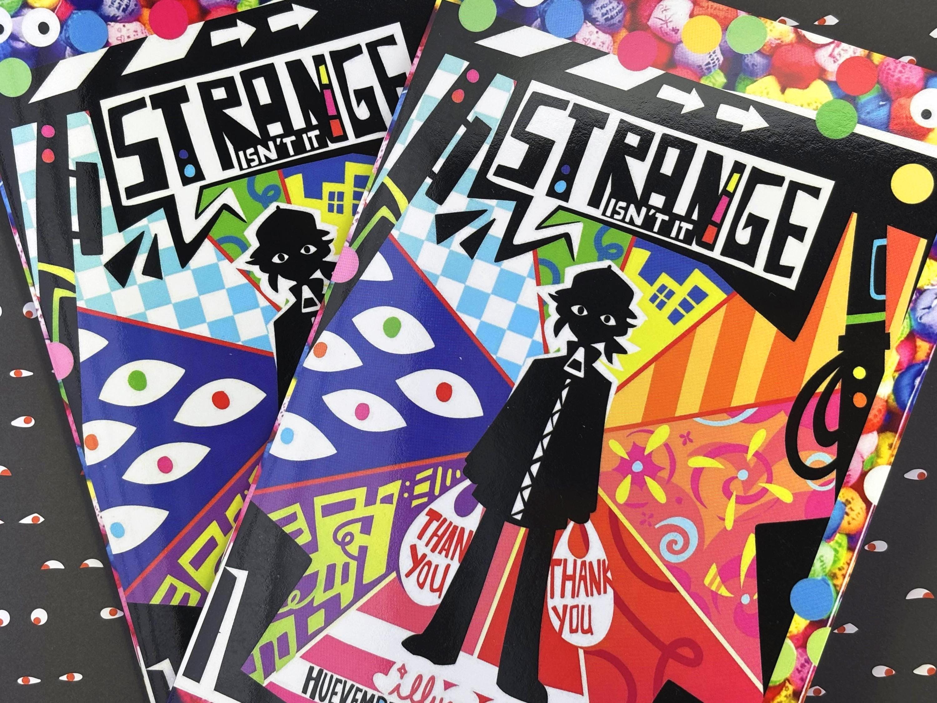 Strange Isnt It Huevember Multimedia Zine Funky Existential Deliveryman