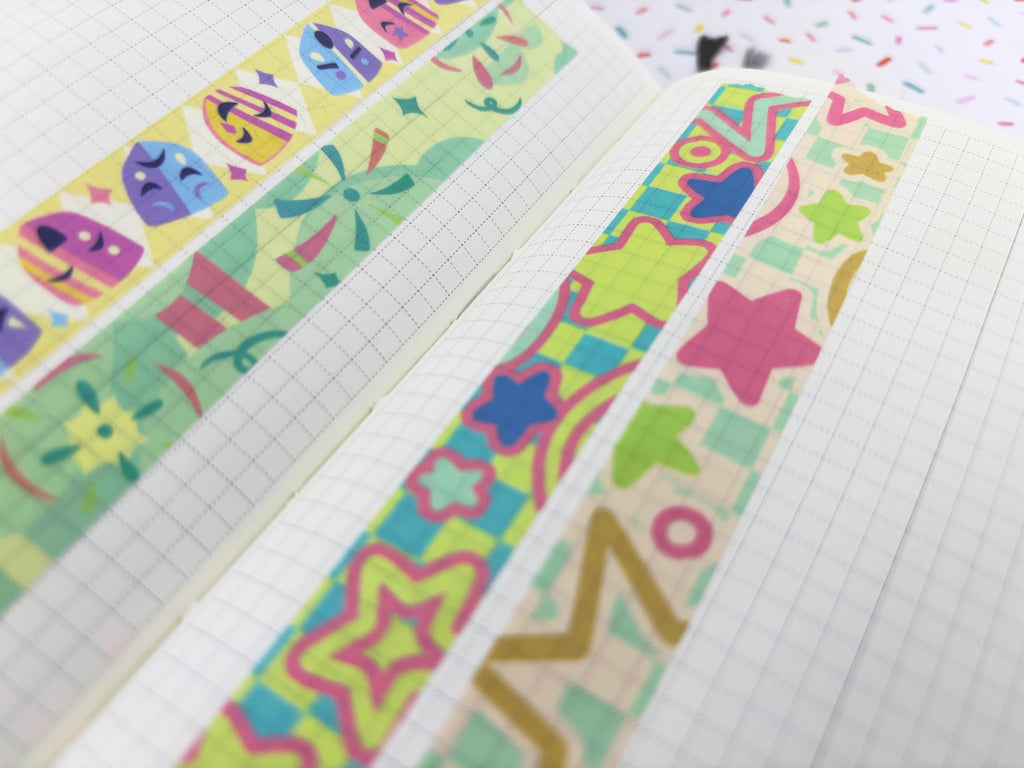 Colorful Star Decorative Washi Tape