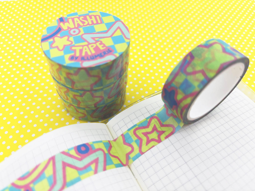 Colorful Star Decorative Washi Tape