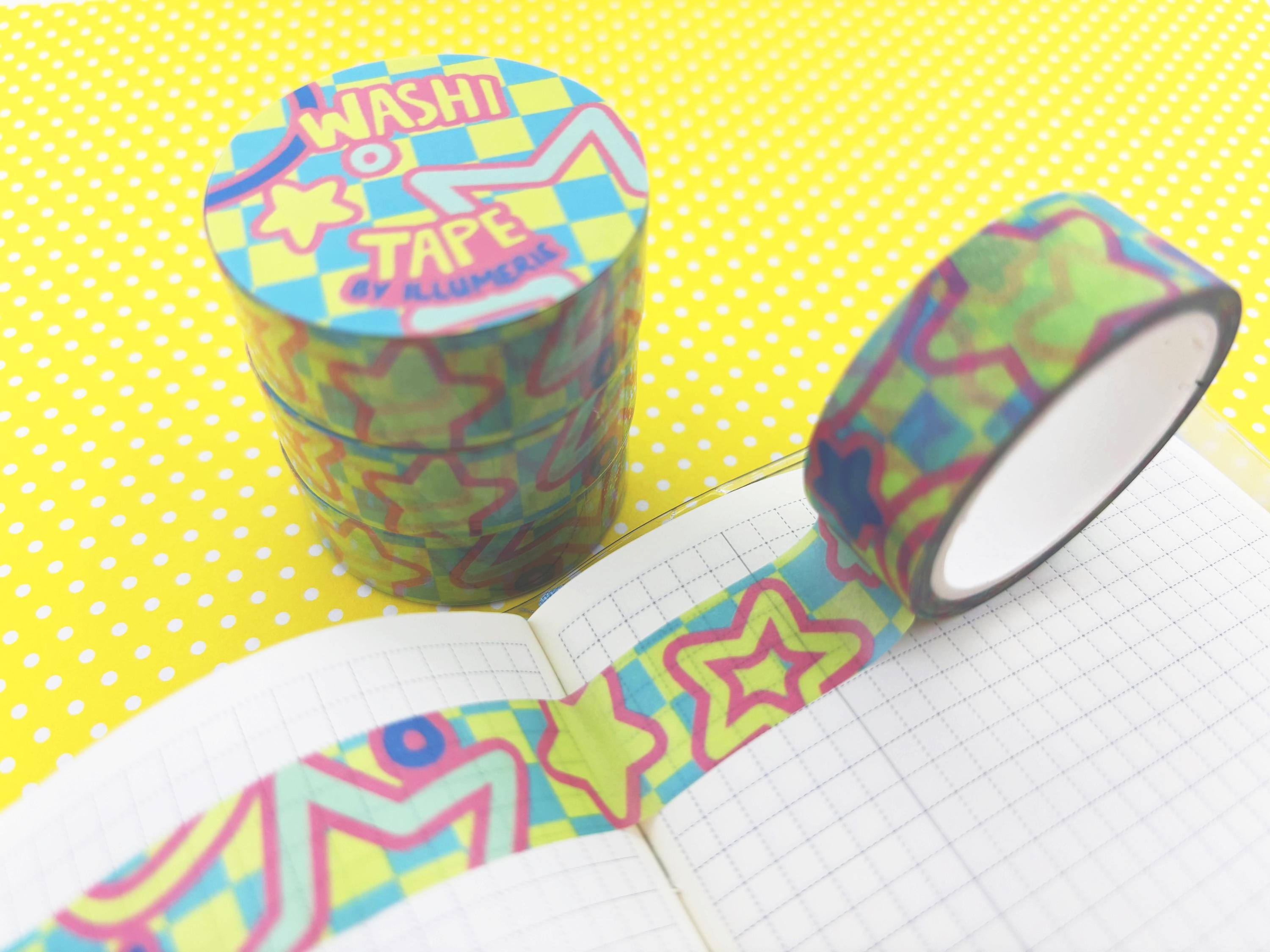Colorful Star Decorative Washi Tape
