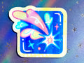 Shooting Star Vinyl Sticker