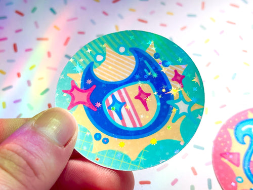 Clowncore Jester Vinyl Stickers