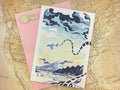 Mount Rainier View on Puget Sound Folded Greeting Card