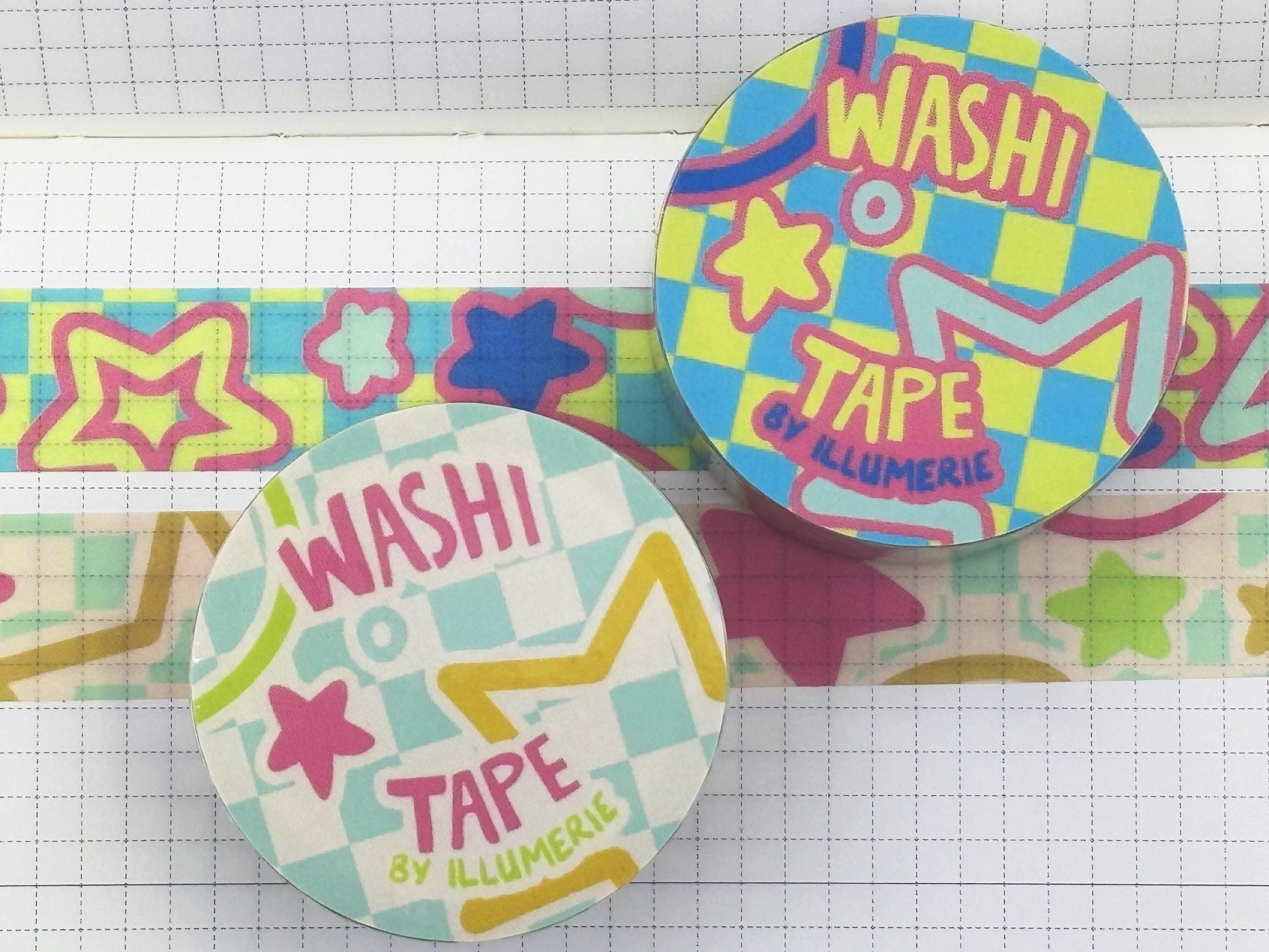 Colorful Star Decorative Washi Tape