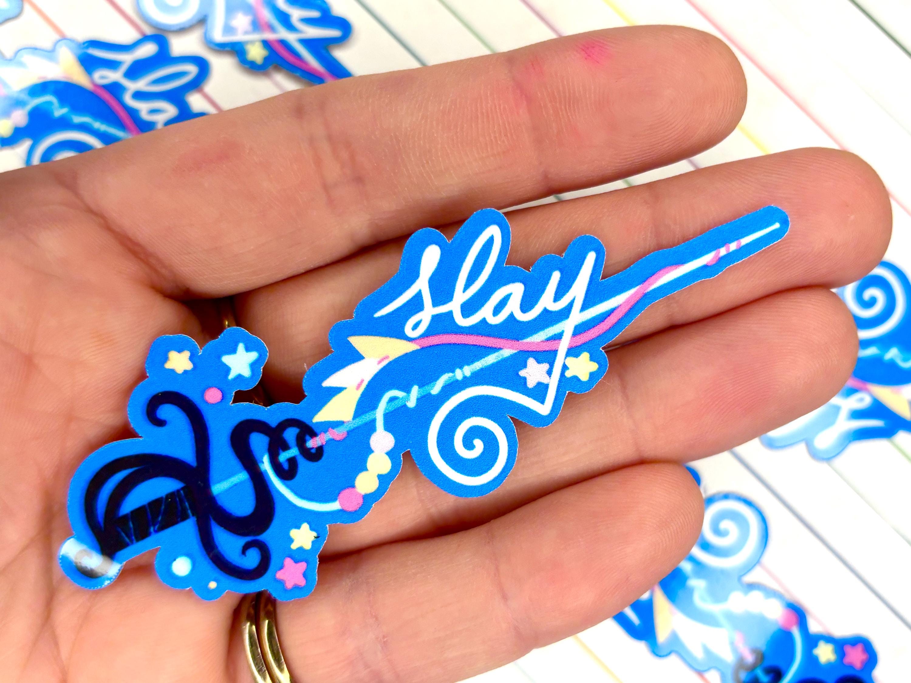 Slay!! Fantasy Sword Sticker