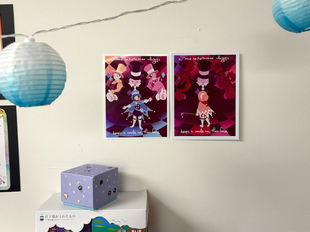 Trucy Wright Print, Ace Attorney Gramarye Posters, Dual Anime Posters
