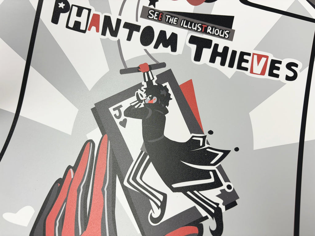 Persona 5 Print - Joker Phantom Thieves Carnival Poster