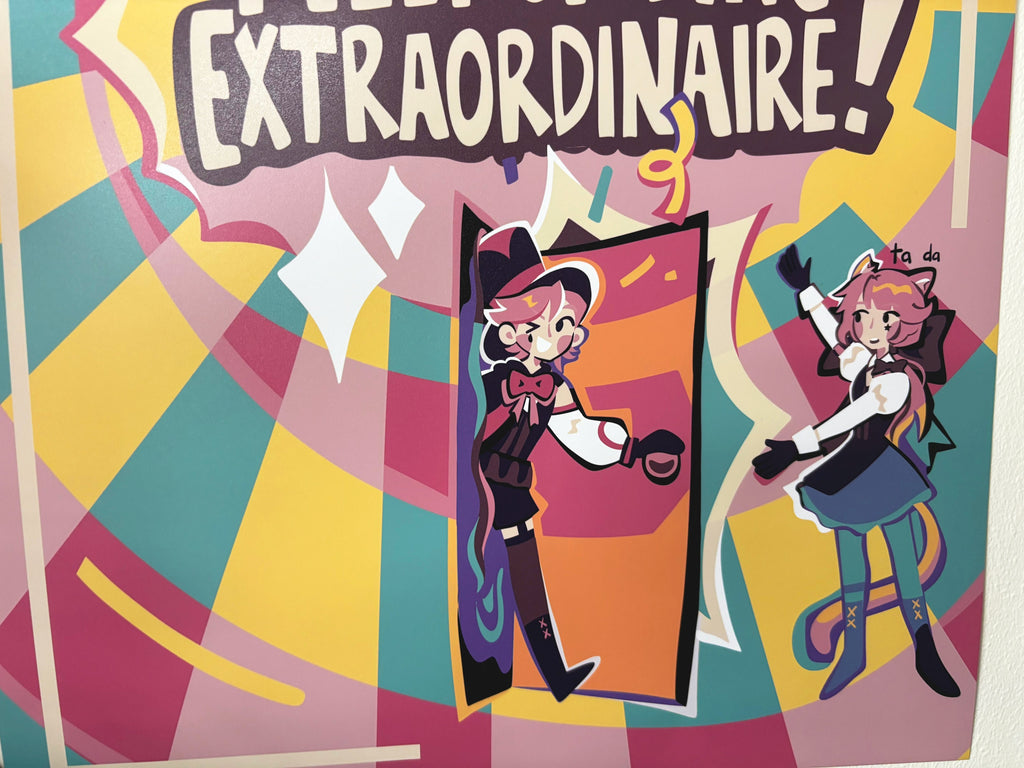 Lyney and Lynette Poster - Fontaine Genshin Impact Print
