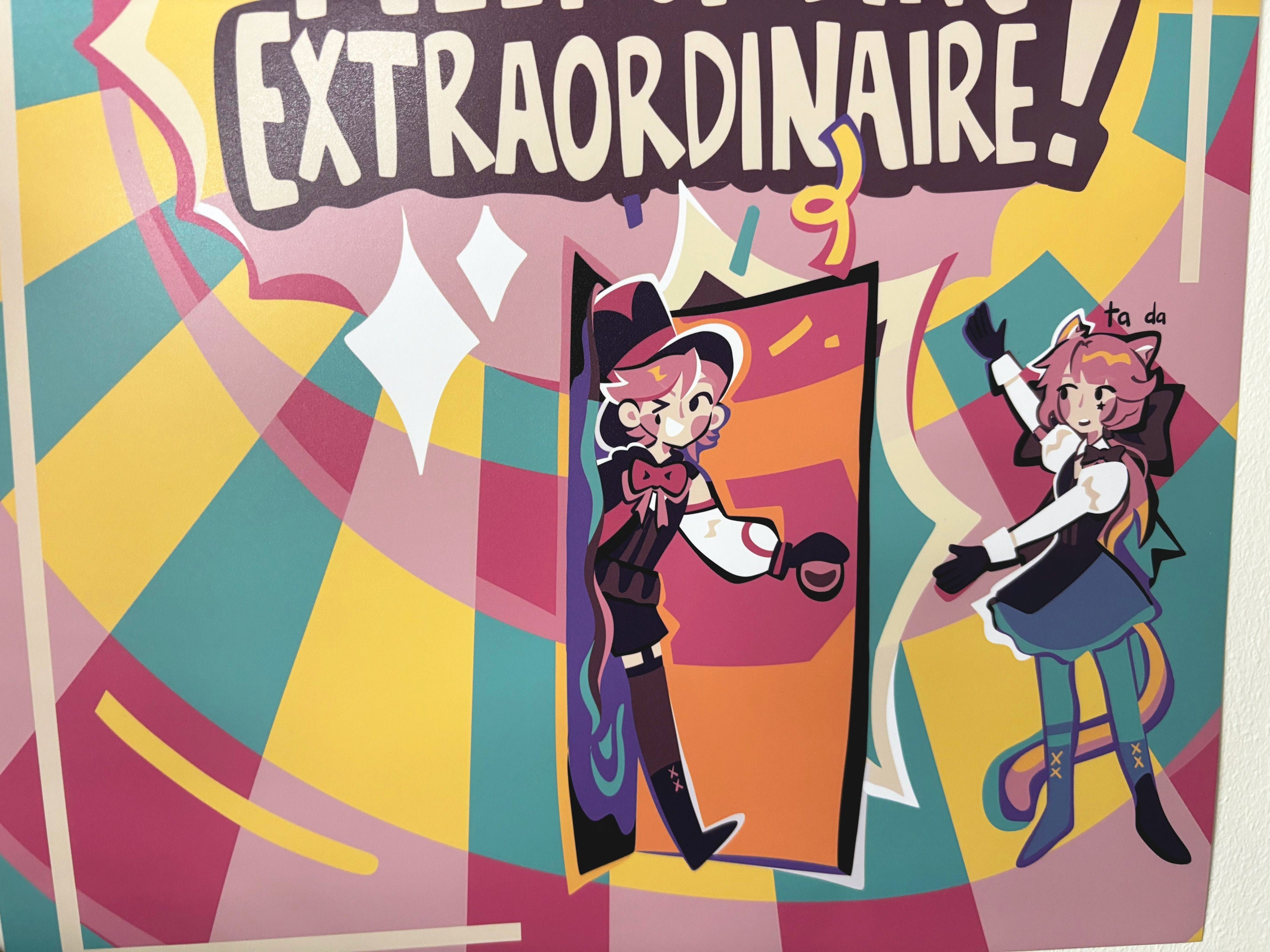 Lyney and Lynette Poster - Fontaine Genshin Impact Print