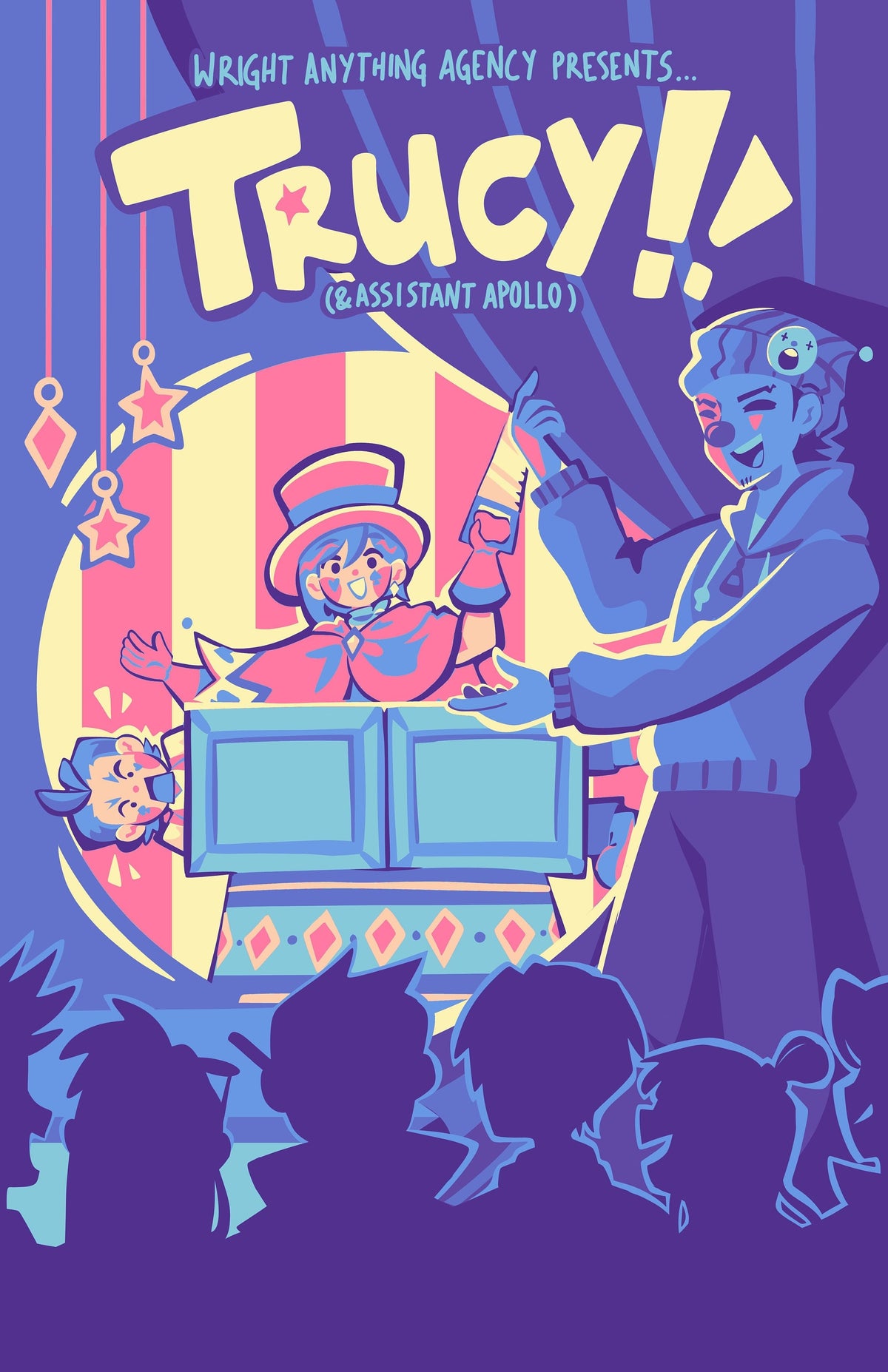 Ace Attorney Trucy Wright Poster - Phoenix Wright - Apollo Justice
