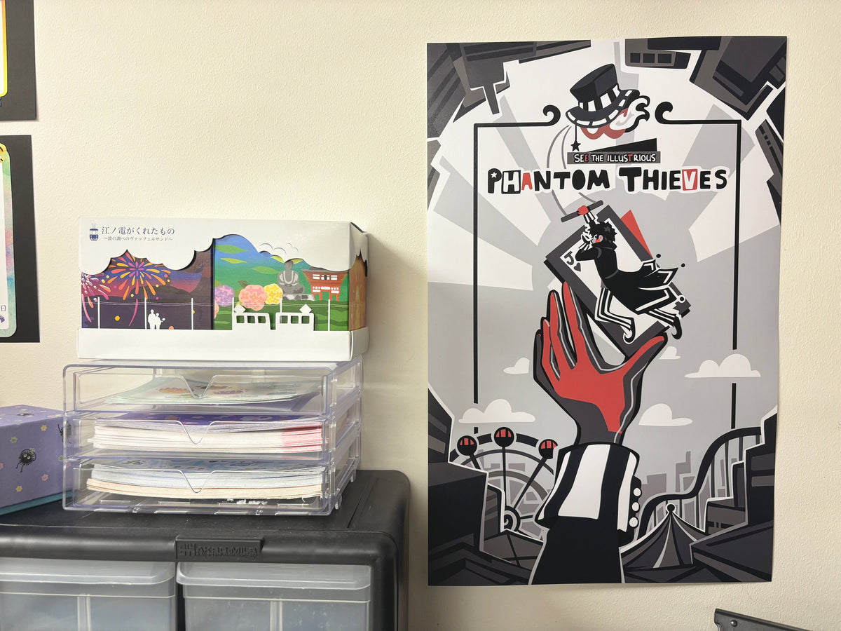 Persona 5 Print - Joker Phantom Thieves Carnival Poster