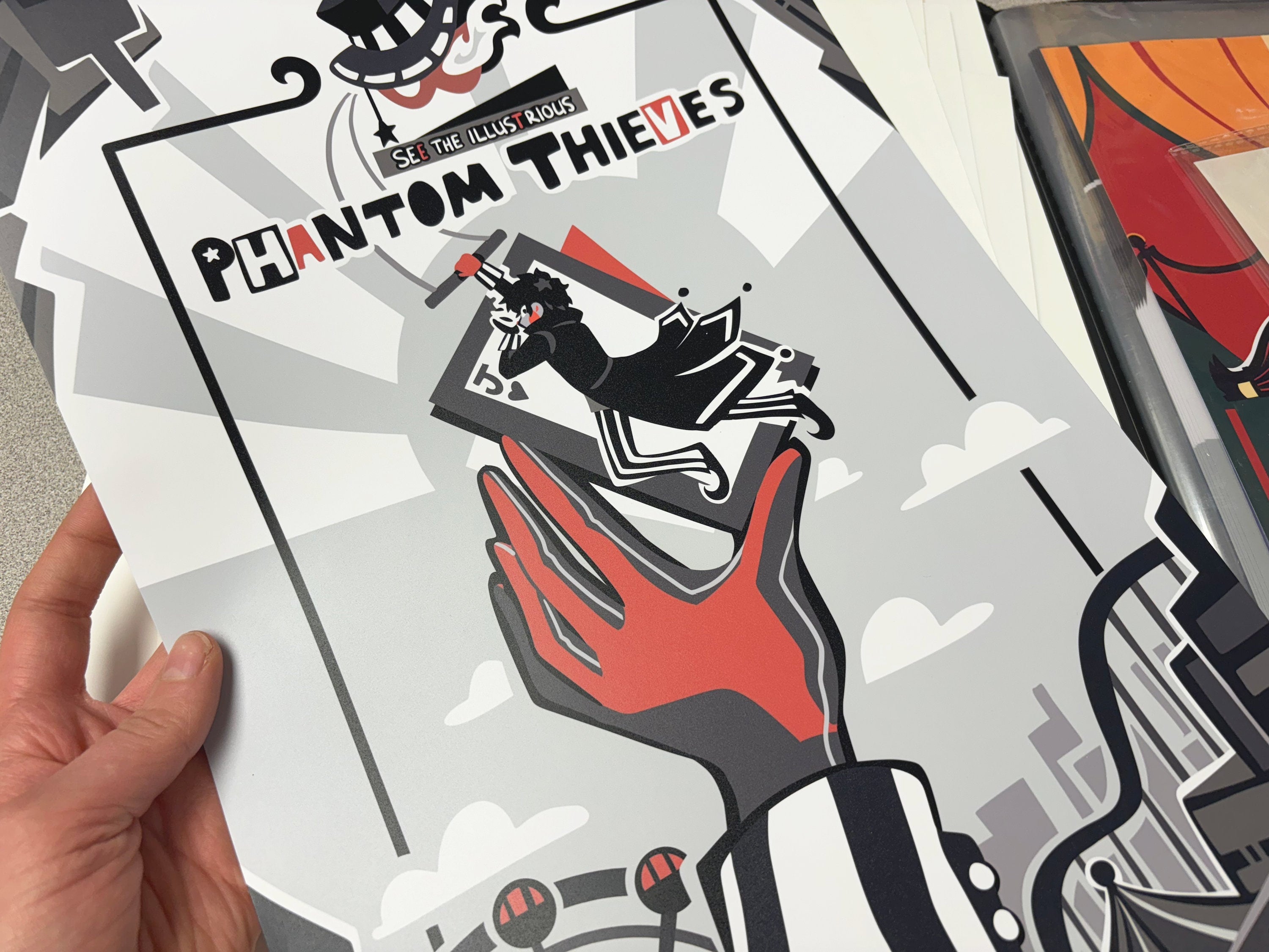 Persona 5 Print - Joker Phantom Thieves Carnival Poster