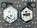 Omori Keychain Charm White Space Room