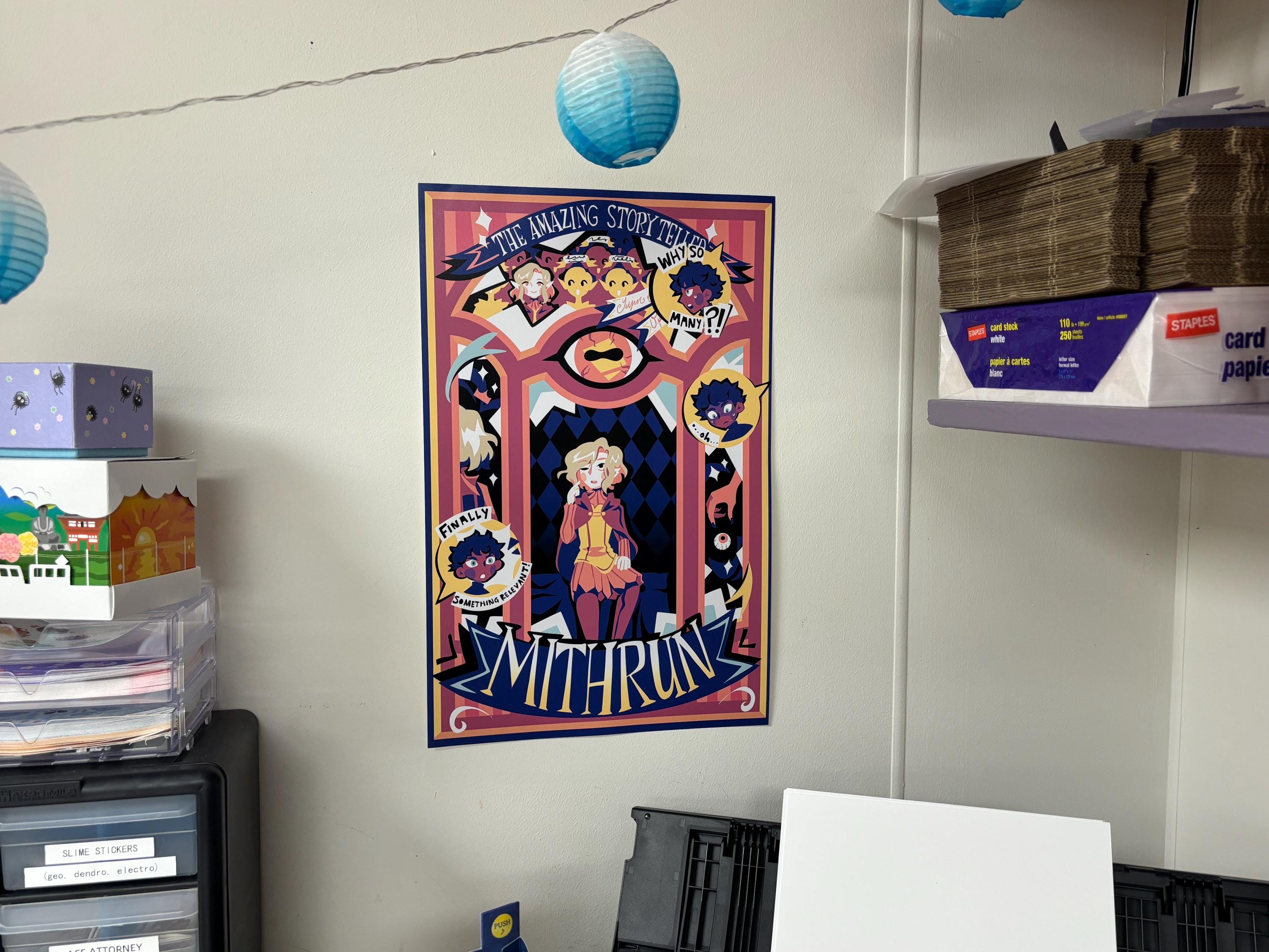 Delicious in Dungeon Mithrun Kabru Dungeon Meshi Dunmeshi Circus Poster