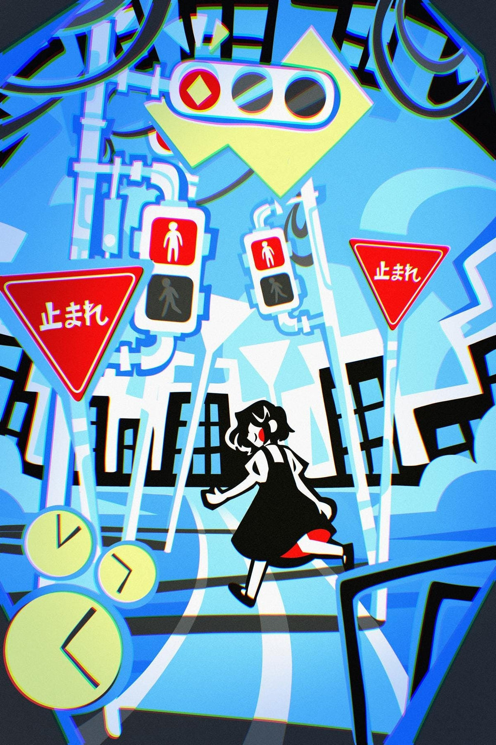 Kagerou Project Kagepro Heat Haze Days Vocaloid Print Postcard Hatsune Miku