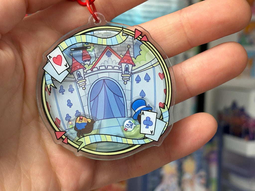 Ace Attorney Acrylic Keychain Apollo Justice Trucy Wright Phoenix Wright Shaker Charm
