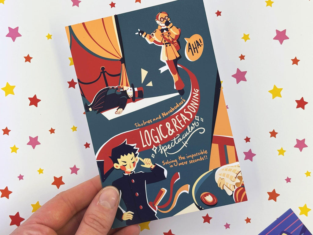 Ace Attorney TGAA Trucy Wright Ryunosuke Naruhodou Mini Prints