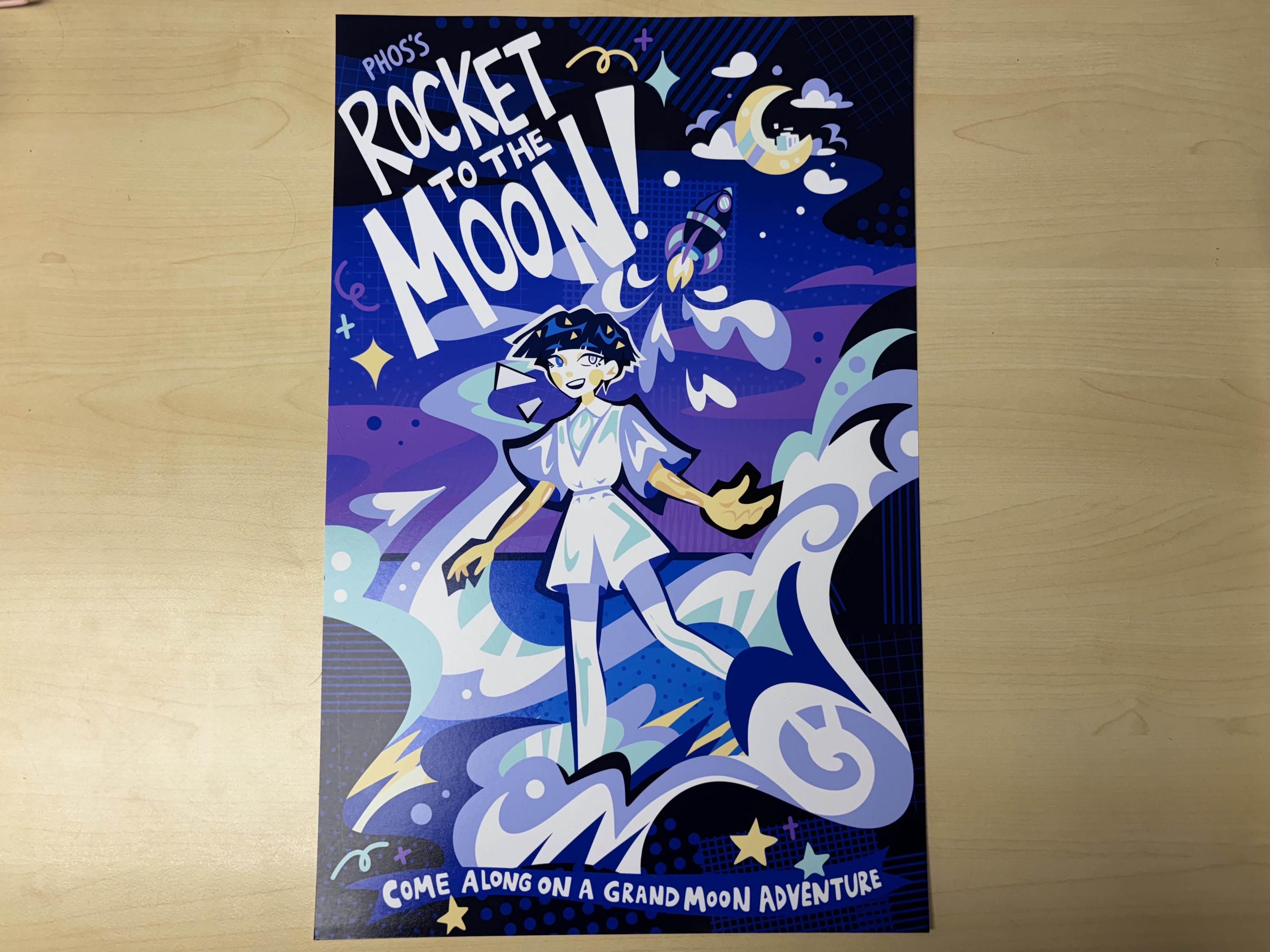 Houseki no Kuni Land of the Lustrous Moon Phos Circus Poster