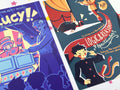 Ace Attorney TGAA Trucy Wright Ryunosuke Naruhodou Mini Prints