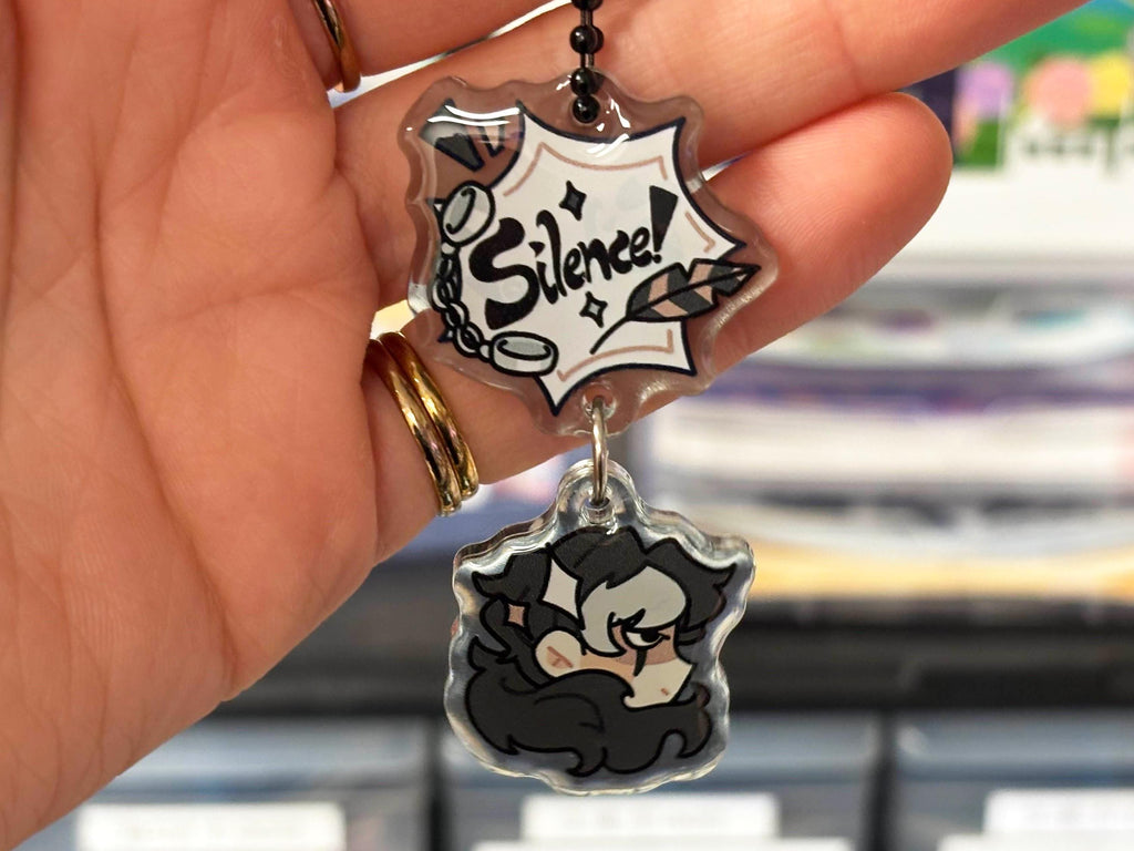 Ace Attorney Klavier Gavin Simon Blackquill Acrylic Charms