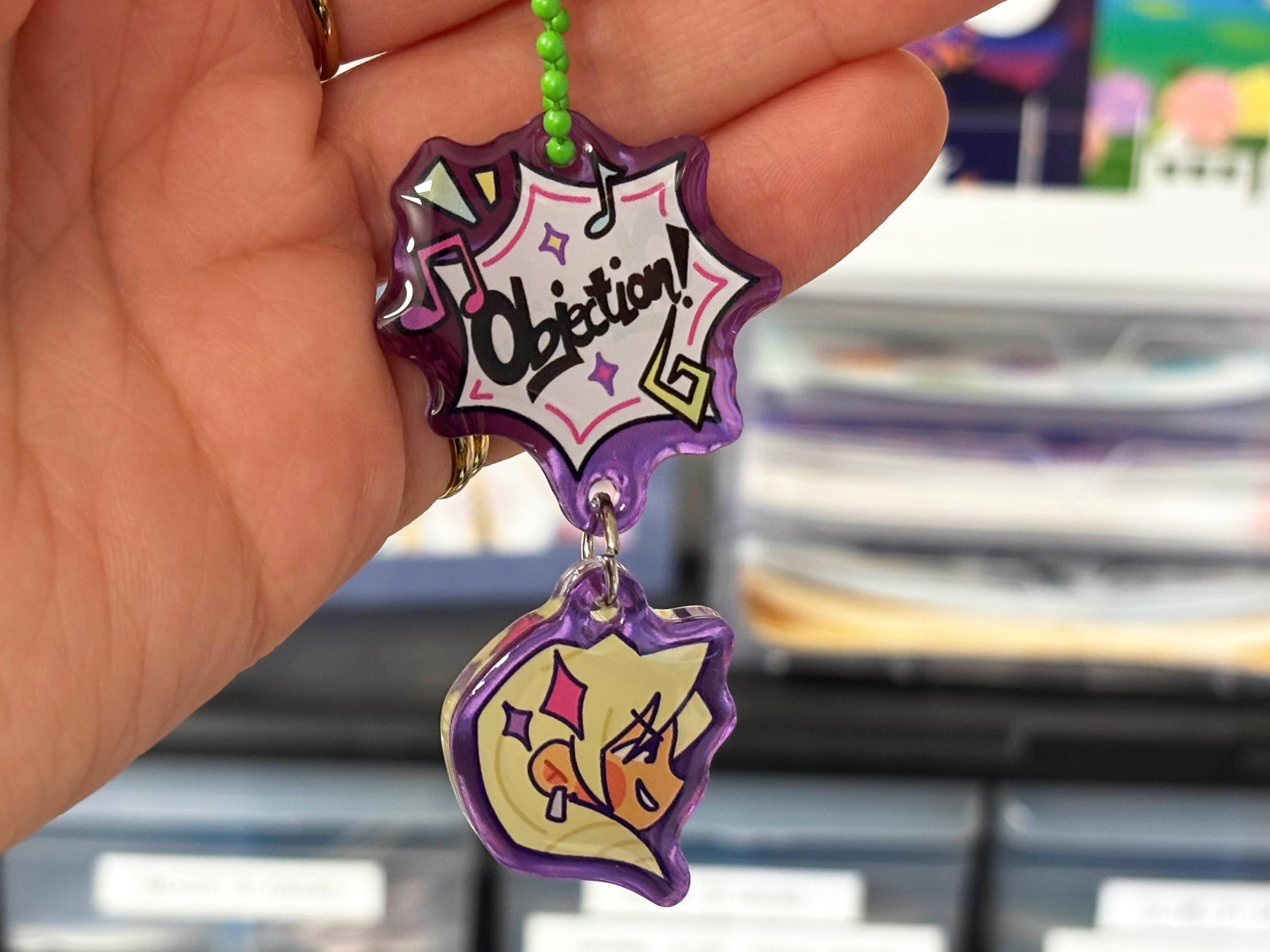 Ace Attorney Klavier Gavin Simon Blackquill Acrylic Charms