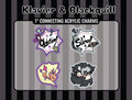 Ace Attorney Klavier Gavin Simon Blackquill Acrylic Charms