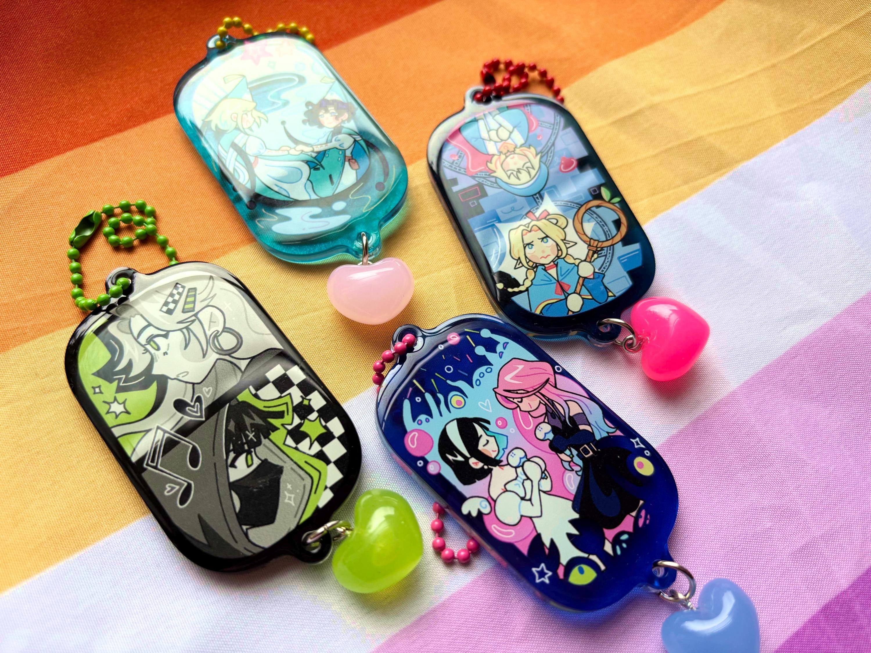 Witch Hat Atelier Coco Agott Dungeon Meshi Falin Marcille Acrylic Charms