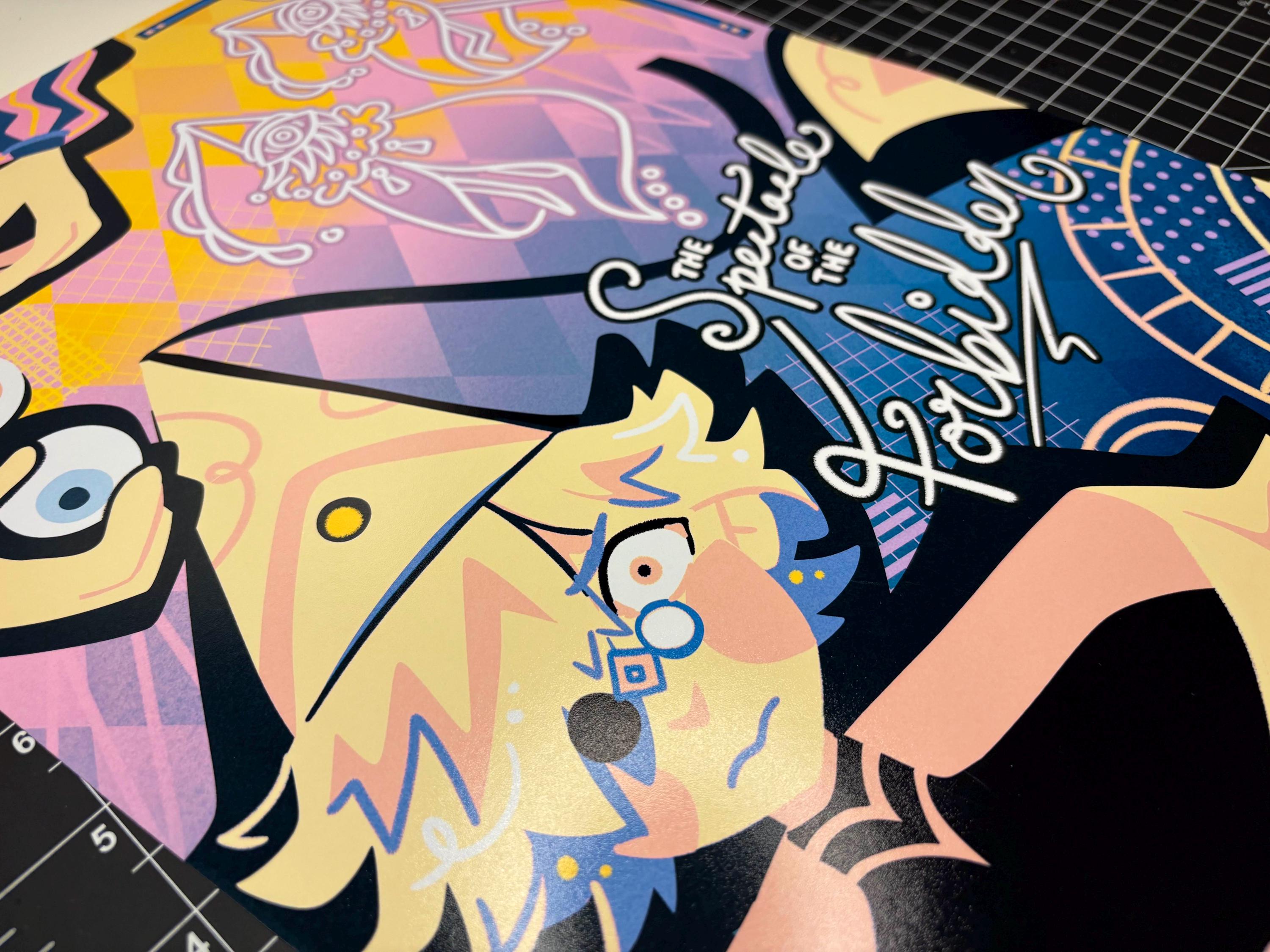 Qifrey Witch Hat Atelier Circus Poster