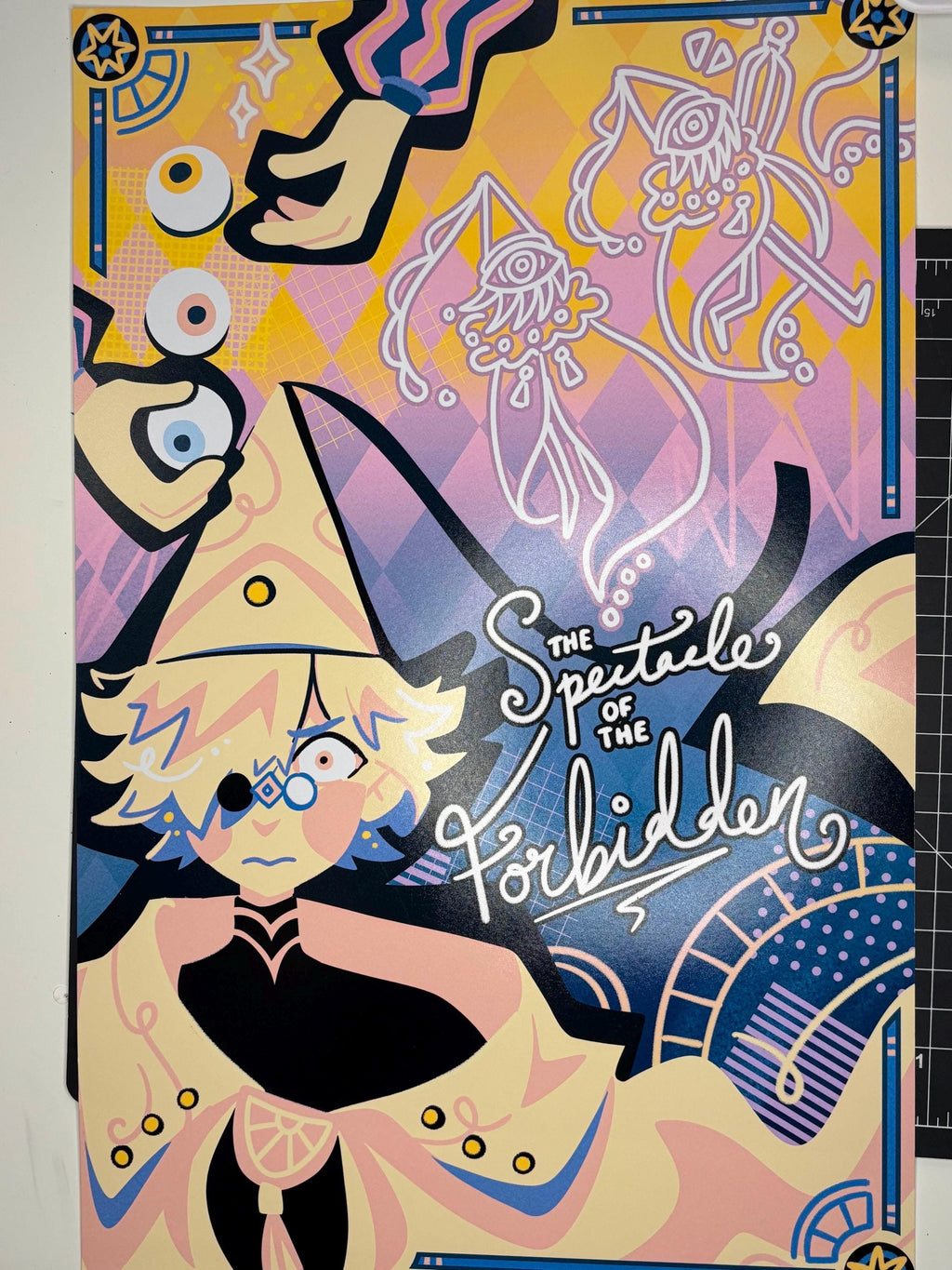 Qifrey Witch Hat Atelier Circus Poster