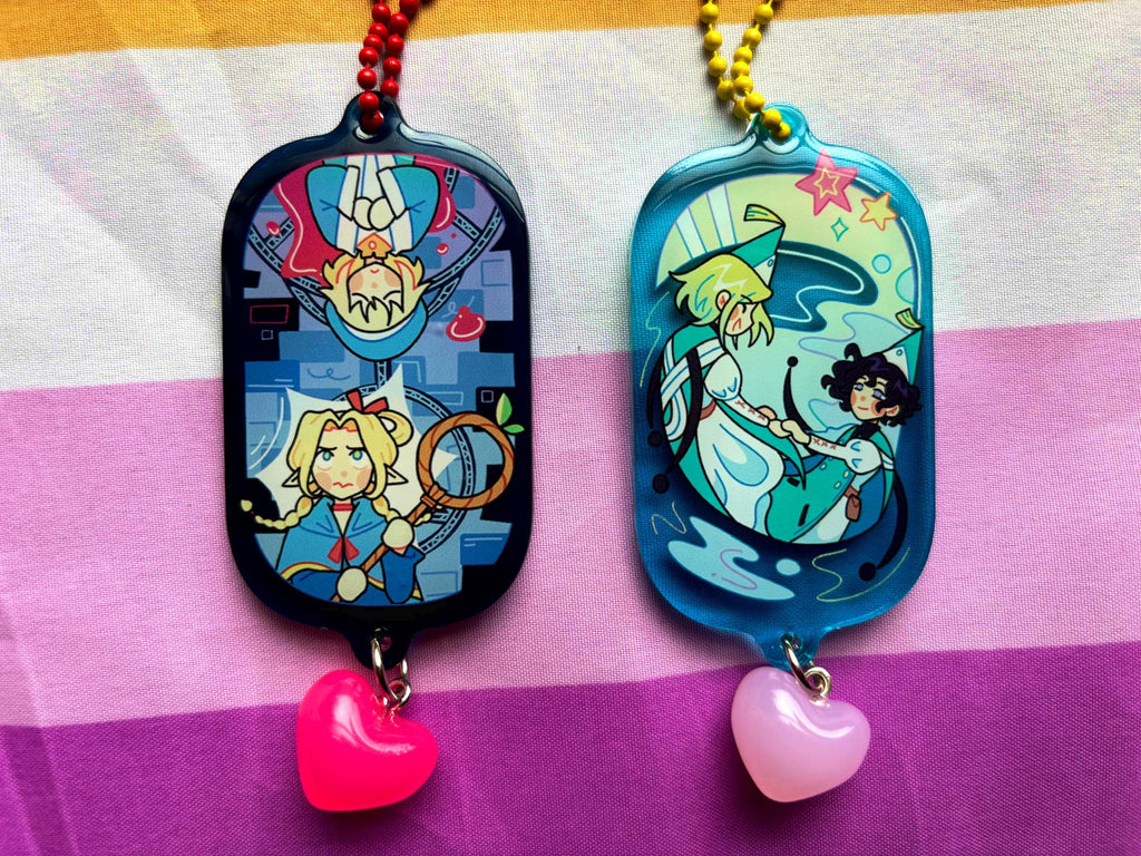 Witch Hat Atelier Coco Agott Dungeon Meshi Falin Marcille Acrylic Charms