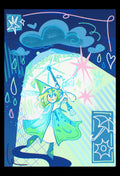 Coco Witch Hat Atelier Postcard