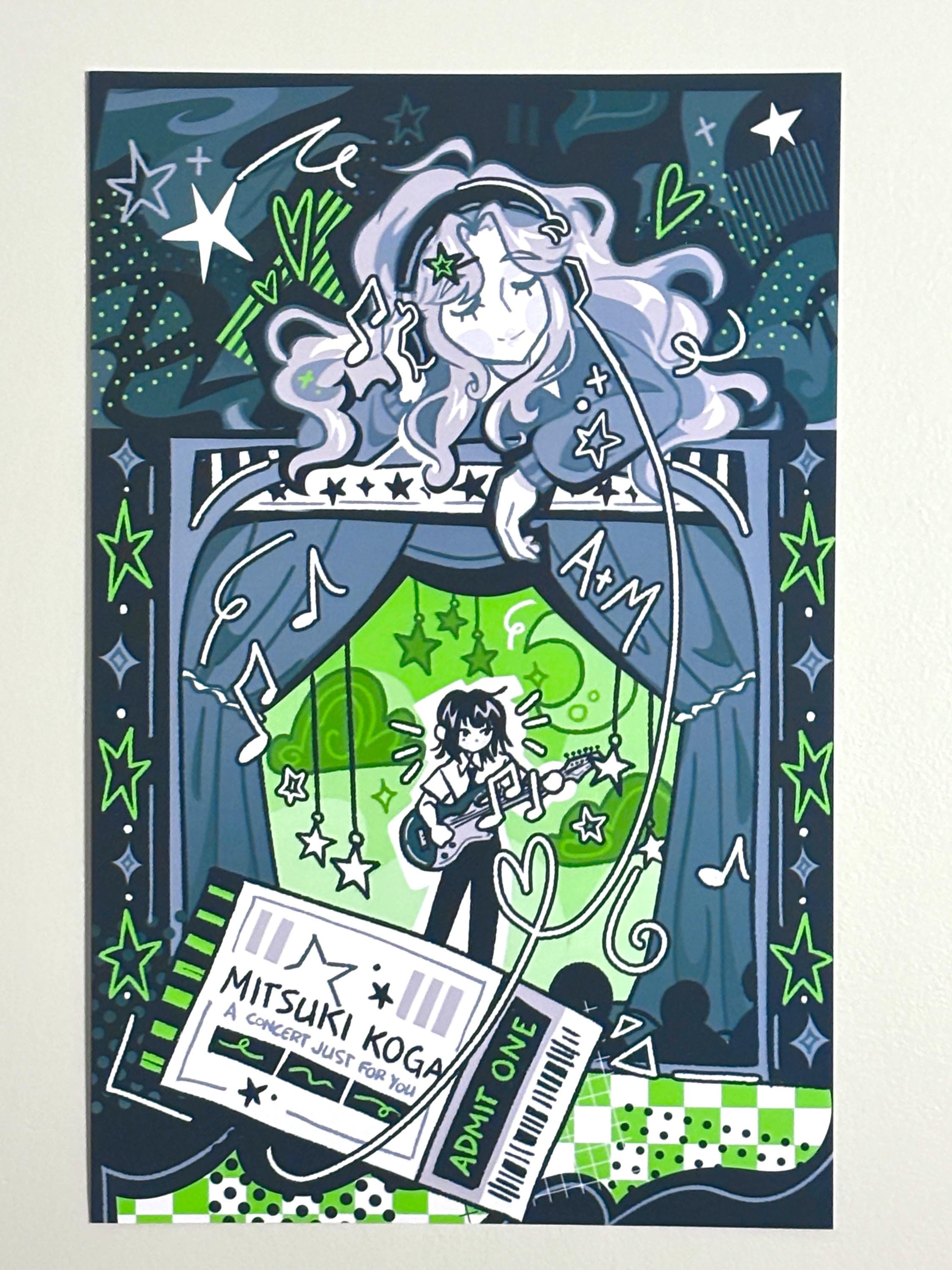 TGSWIIWAGAA Mitsuaya Green Yuri poster