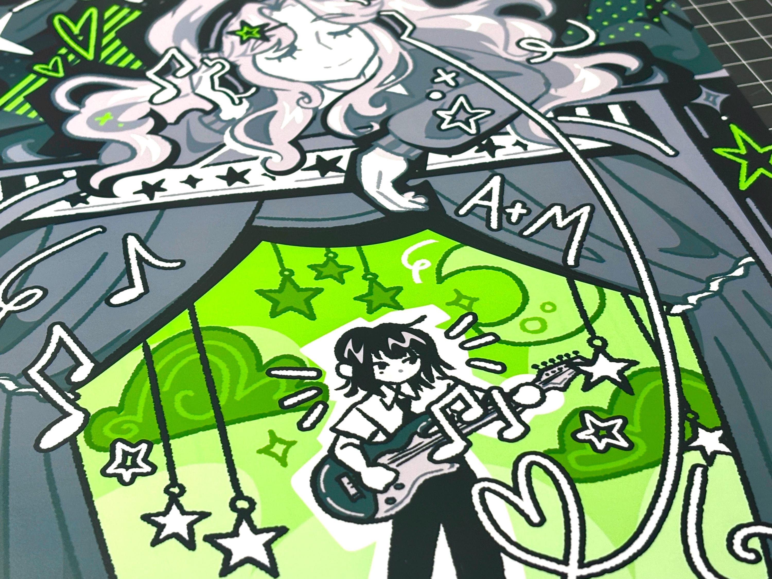 TGSWIIWAGAA Mitsuaya Green Yuri poster