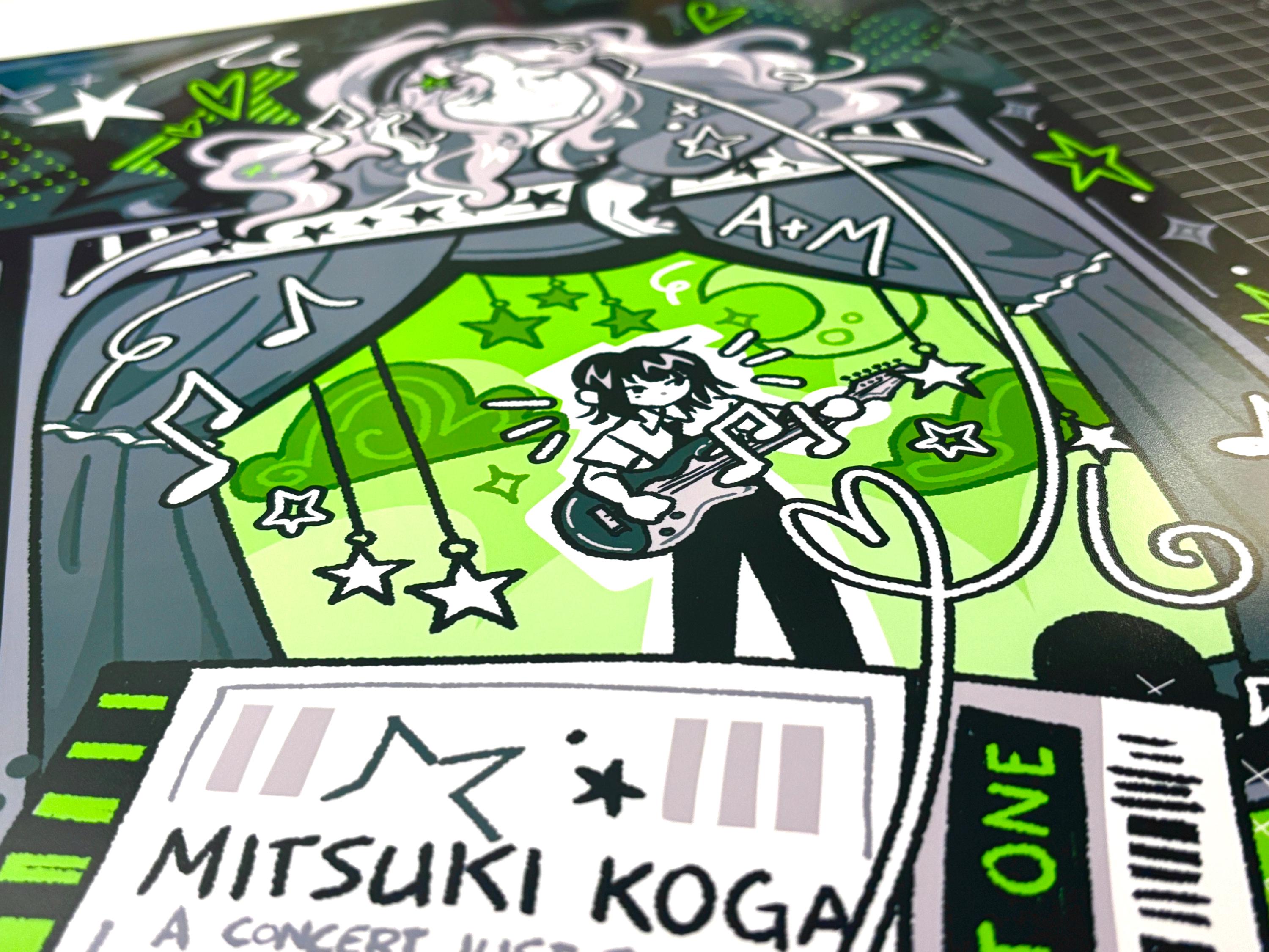 TGSWIIWAGAA Mitsuaya Green Yuri poster