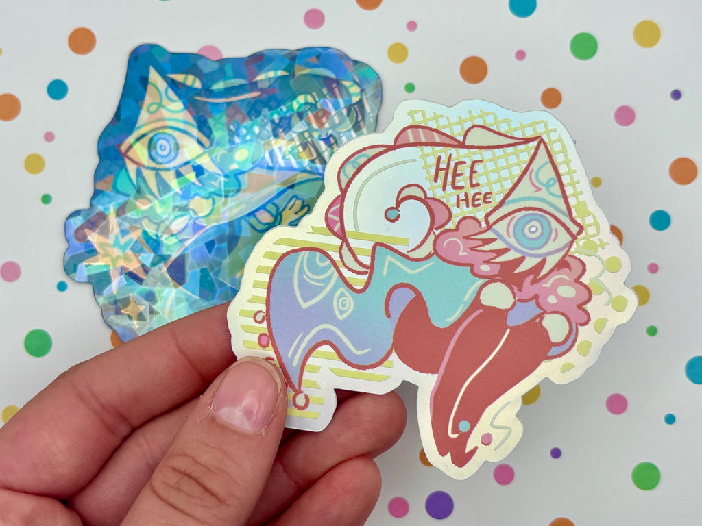 Witch Hat Atelier Sticker | Iguin Holographic Vinyl Sticker | Waterproof Durable