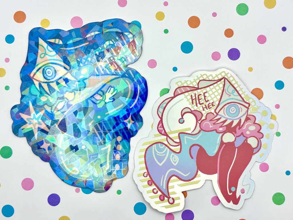 Witch Hat Atelier Sticker | Iguin Holographic Vinyl Sticker | Waterproof Durable