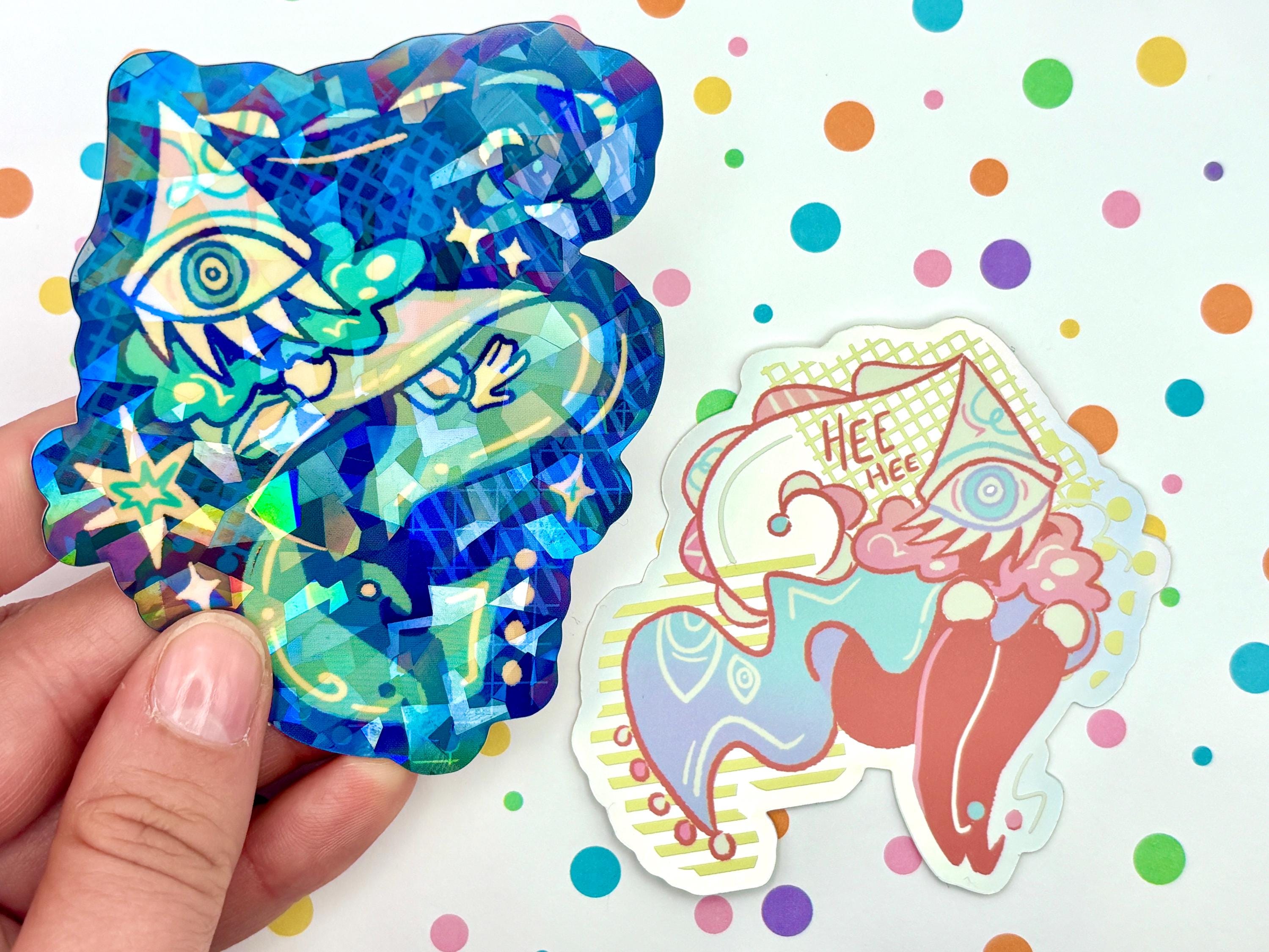 Witch Hat Atelier Sticker | Iguin Holographic Vinyl Sticker | Waterproof Durable