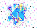 Falin & Marcille Sticker (Farcille) | Holographic Waterproof Vinyl Sticker | Dungeon Meshi / Delicious in Dungeon | Yuri