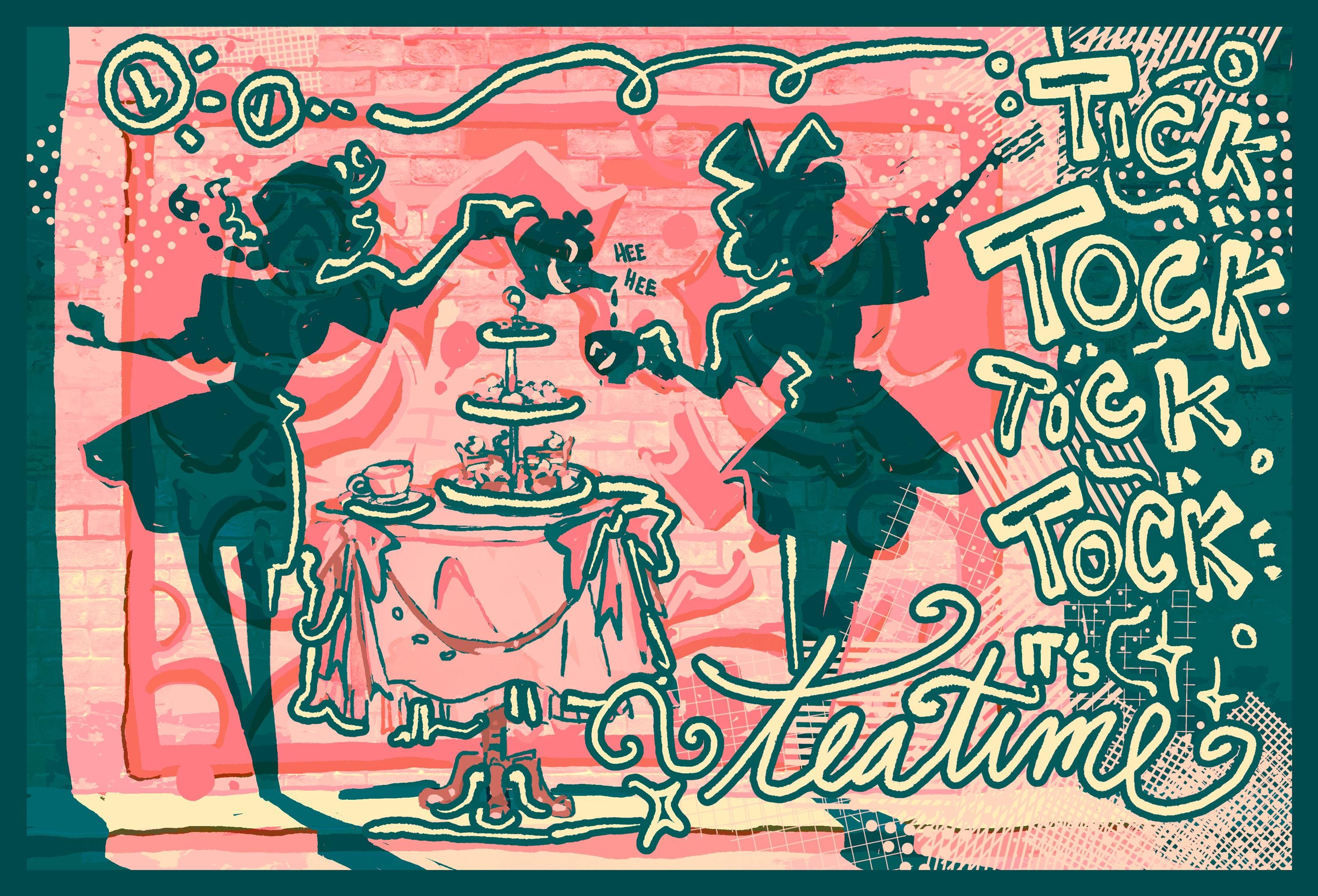 Shadow Girls Revolutionary Girl Utena Postcard