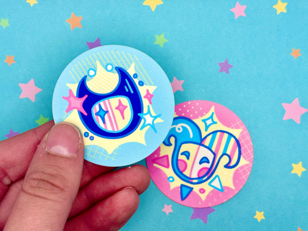 Clown Vinyl Sticker | Waterproof Die Cut Sticker | Cute Clown