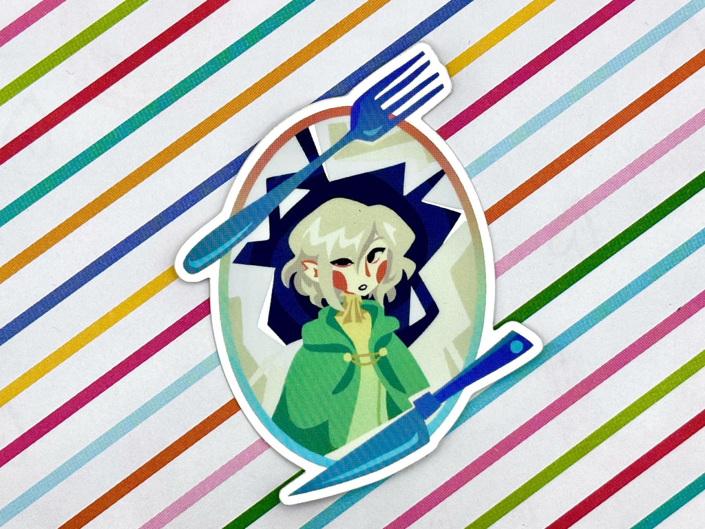 Mithrun Sticker | Holographic Waterproof Vinyl Sticker | Dungeon Meshi / Delicious in Dungeon