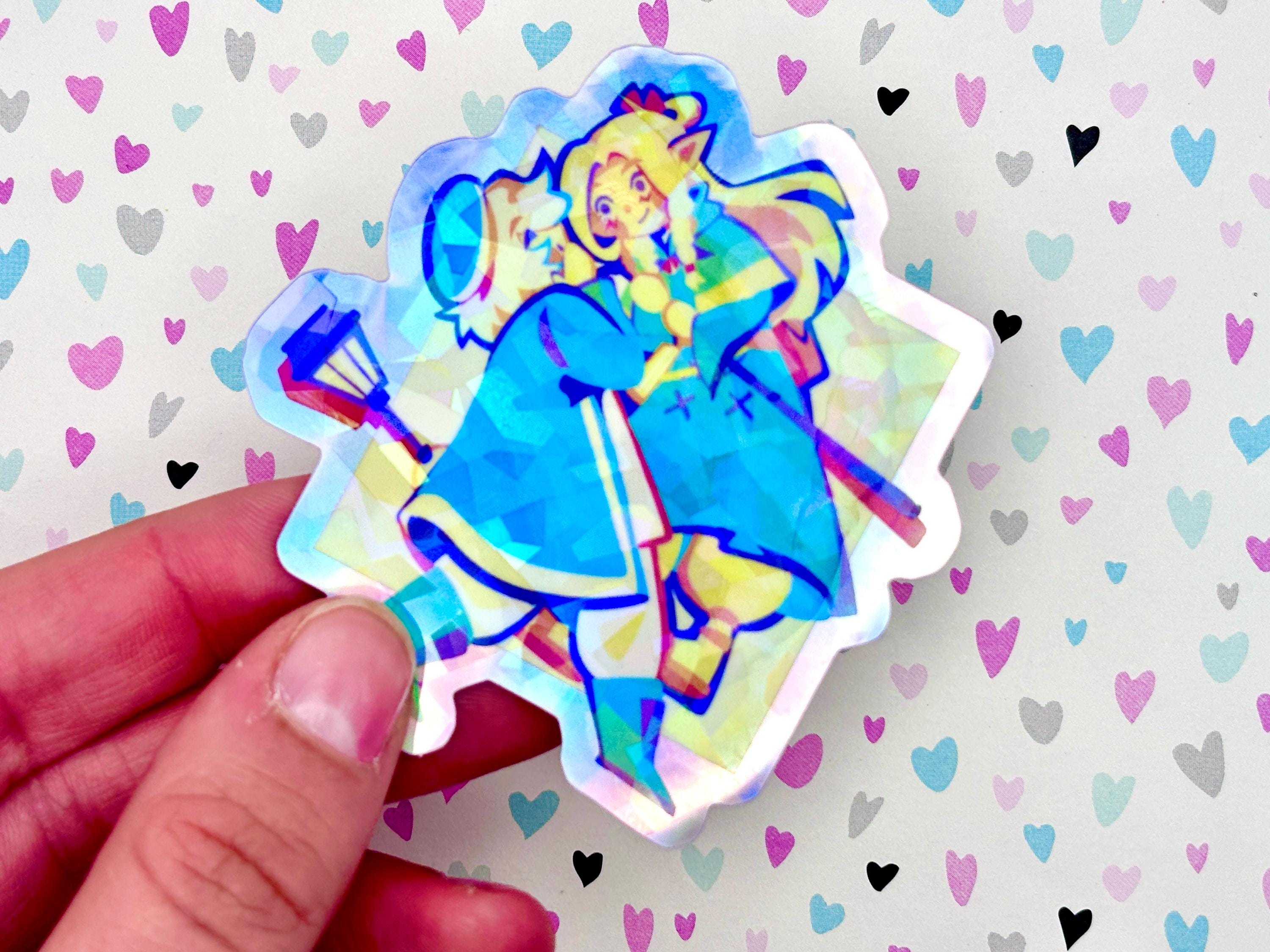 Falin & Marcille Sticker (Farcille) | Holographic Waterproof Vinyl Sticker | Dungeon Meshi / Delicious in Dungeon | Yuri