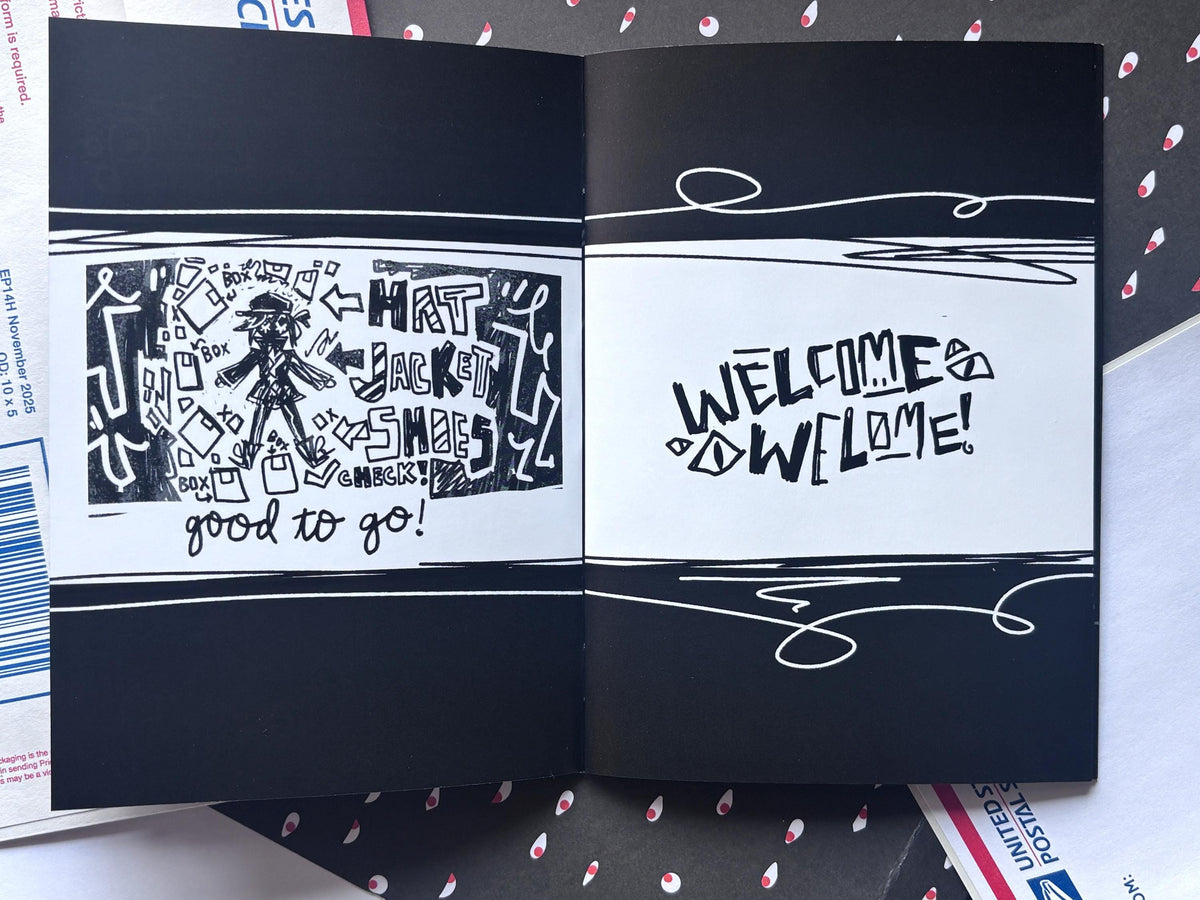 The Deliveryman’s Handbook Zine | Magical Realism Short Stories | Tokyo-Inspired Indie Fiction